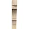 Ekena Millwork Balboa Block Rough Sawn Bracket, Douglas Fir, 4"W x 20"D x 24"H BKT04X20X24BOA05RDF - alternate 3